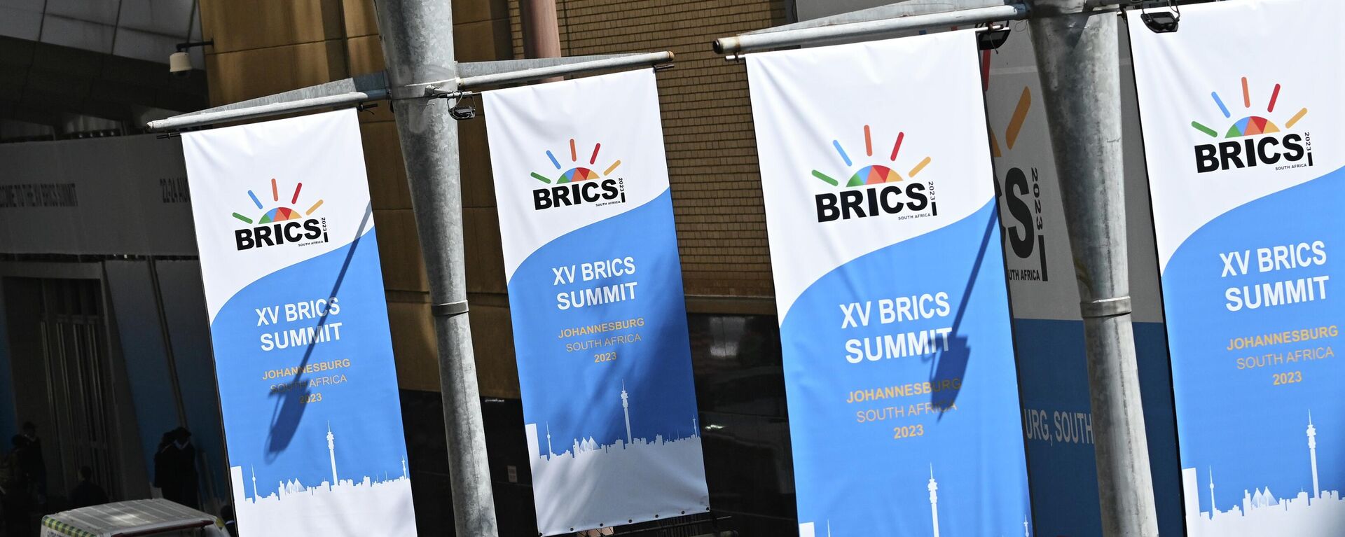 15ª Cúpula do BRICS em Joanesburgo, na África do Sul - Sputnik Brasil, 1920, 21.08.2023
