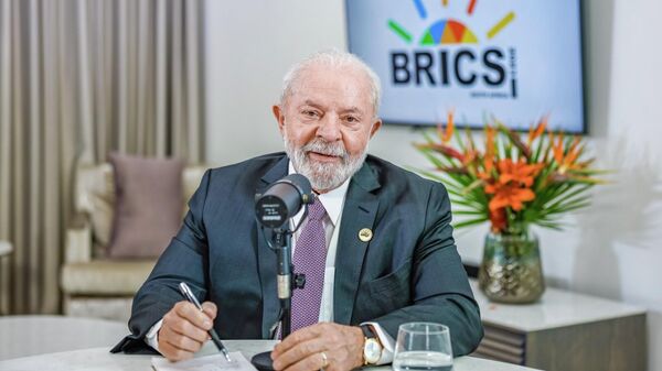 Lula na África do Sul para Cúpula do BRICS, 22 de agosto de 2023 - Sputnik Brasil