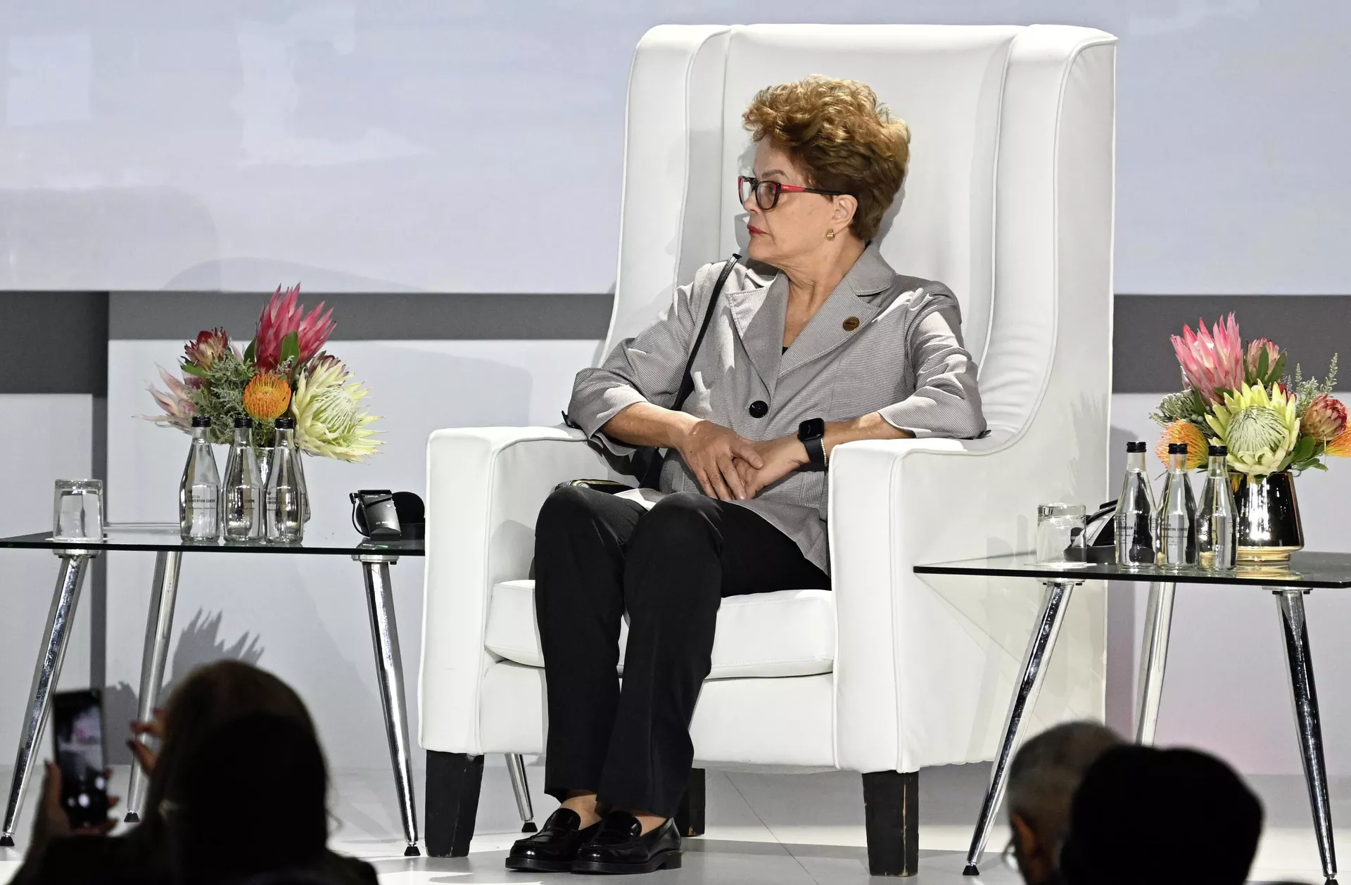 Presidente do Novo Banco de Desenvolvimento do BRICS, Dilma Rousseff, participa da 15ª Cúpula do BRICS em Joanesburgo, África do Sul, 22 de agosto de 2023 - Sputnik Brasil, 1920, 19.12.2023