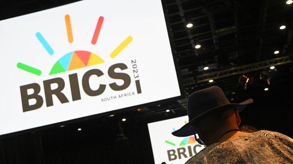 Cúpula do BRICS em Johanesburgo - Sputnik Brasil