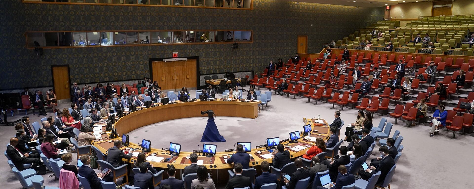 Conselho de Segurança da ONU em 17 de agosto de 2023 - Sputnik Brasil, 1920, 05.01.2024