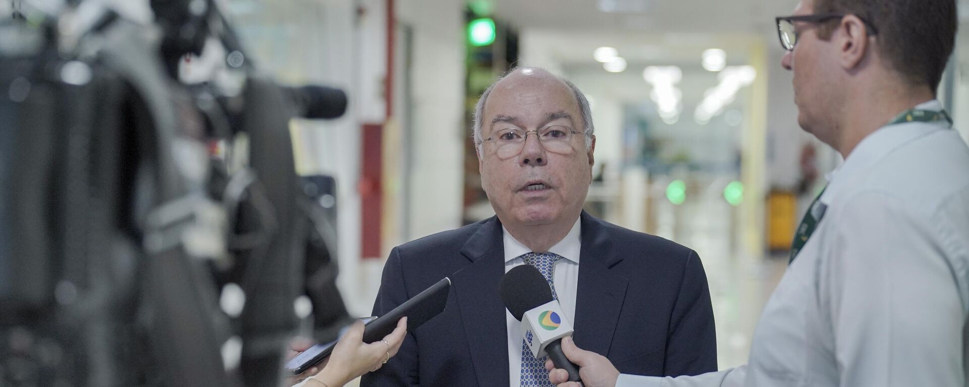 O ministro das Relações Exteriores, Mauro Vieira, durante entrevista ao programa Bom dia, Ministro, nos estúdios da EBC, 6 de setembro de 2023 - Sputnik Brasil, 1920, 06.09.2023