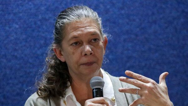Ana Moser discursa na apresentação de um relatório sobre o combate ao racismo no esporte. Brasília (DF), 3 de agosto de 2023 - Sputnik Brasil