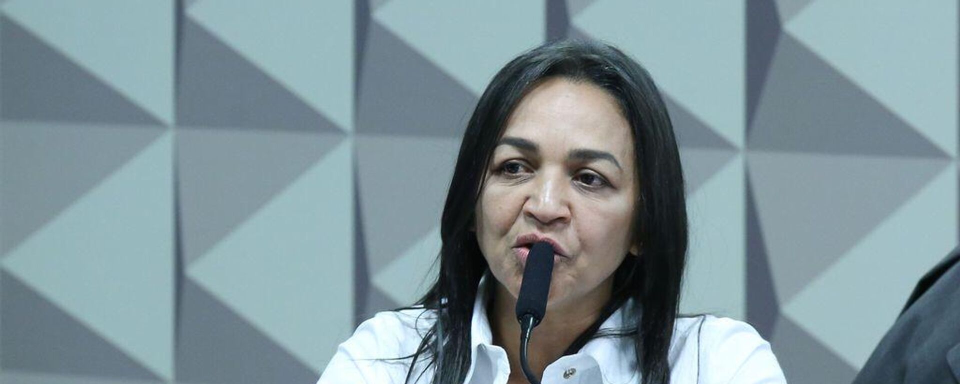 Eliziane Gama discursa na CPI do 8 de Janeiro. Brasília (DF), 25 de maio de 2023 - Sputnik Brasil, 1920, 14.09.2023