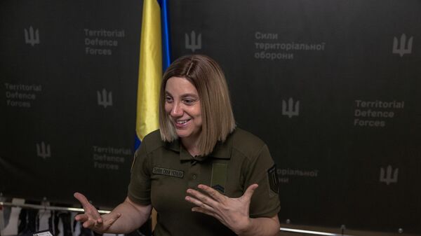 Sarah Ashton-Cirillo concede entrevista em Kiev. Ucrânia, 7 de setembro de 2023 - Sputnik Brasil