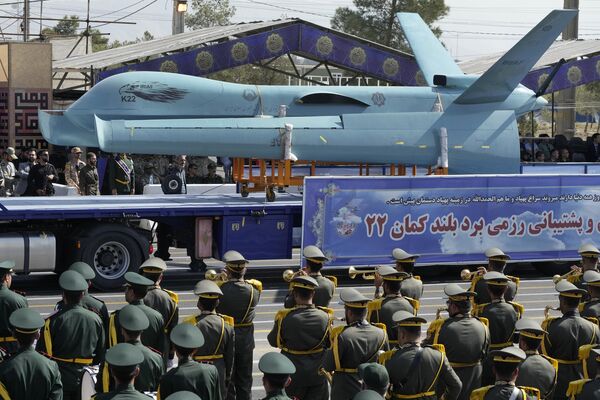 Desfile militar anual do Irã, 22 de setembro de 2023 - Sputnik Brasil