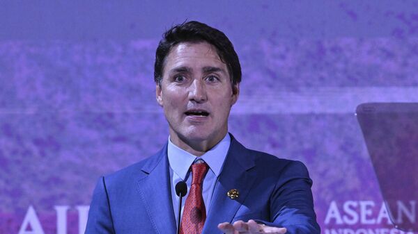 Primeiro-ministro canadense, Justin Trudeau - Sputnik Brasil