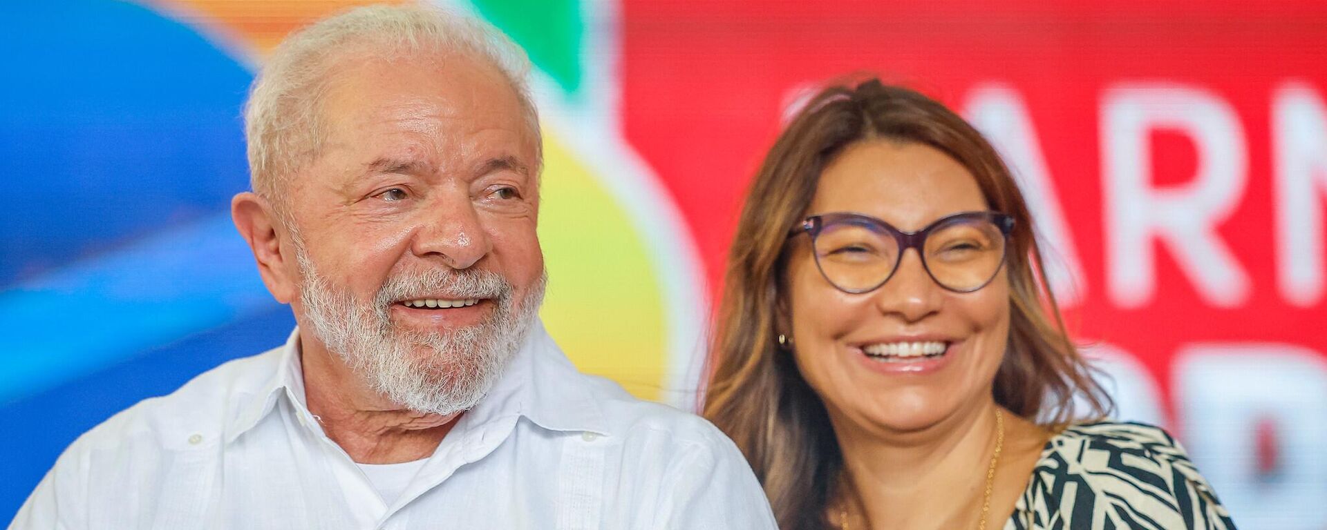 Lula e Janja durante cerimônia de lançamento do novo Programa Farmácia Popular do Brasil. Brasília (DF), 7 de junho de 2023 - Sputnik Brasil, 1920, 11.12.2023