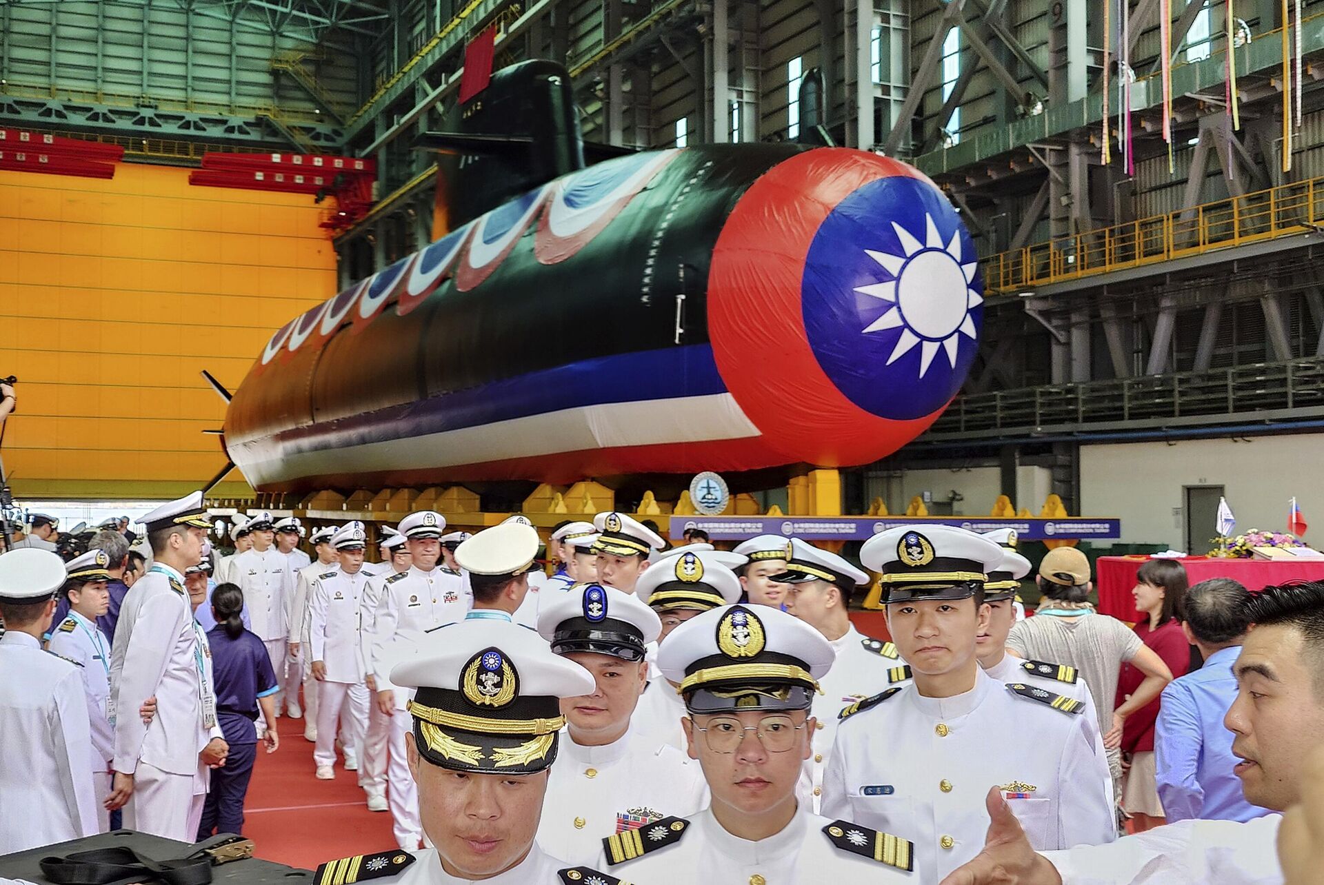 Primeiro submarino de Taiwan, 28 de setembro de 2023 - Sputnik Brasil, 1920, 12.01.2024