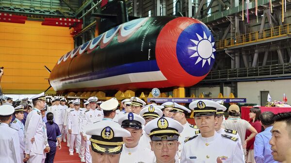 Primeiro submarino de Taiwan, 28 de setembro de 2023 - Sputnik Brasil