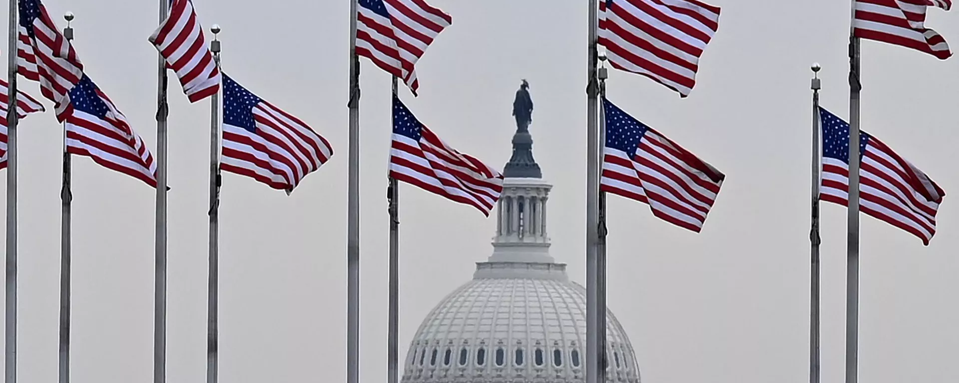 Panorama do Capitólio em Washington, EUA, 21 de dezembro de 2021 - Sputnik Brasil, 1920, 29.09.2023