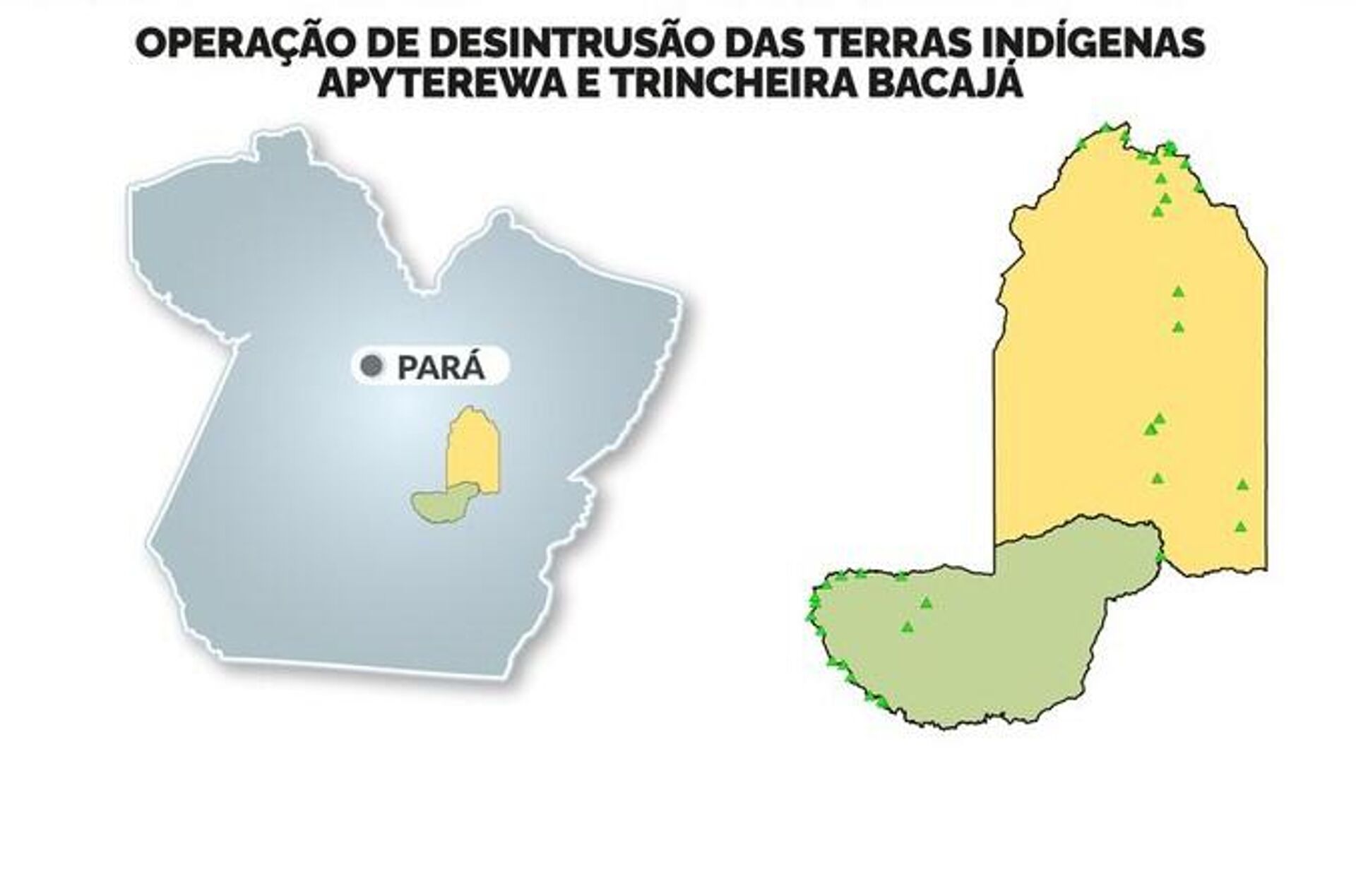 Operação de desintrusão das terras indígenas no Pará - Sputnik Brasil, 1920, 02.10.2023