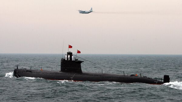 Submarino da Marinha chinesa - Sputnik Brasil