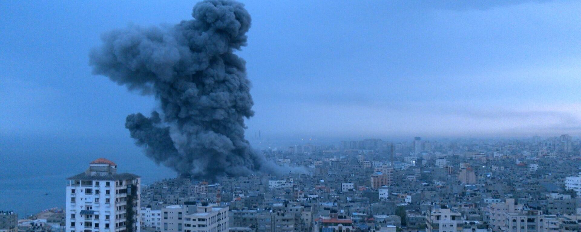 Bombardeio de Israel na Faixa de Gaza, 9 de outubro de 2023 - Sputnik Brasil, 1920, 26.10.2023