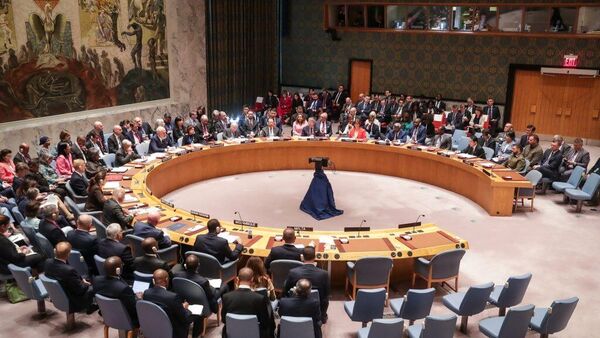 Reunião do Conselho de Segurança da ONU em setembro de 2023, em Nova York - Sputnik Brasil