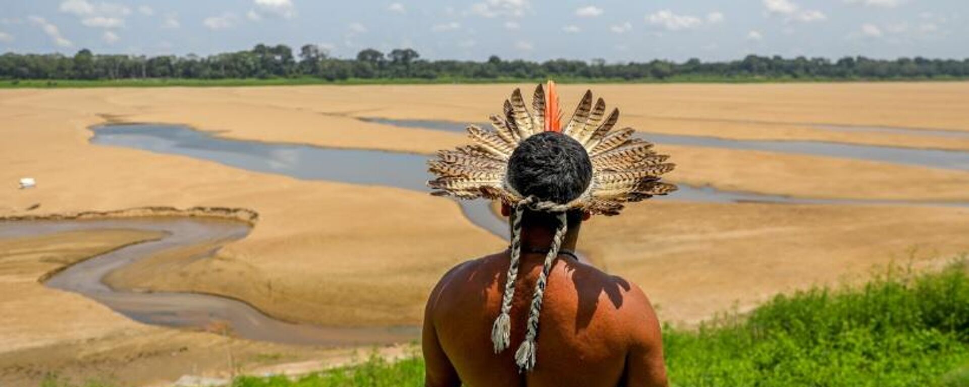 Seca registrada no Amazonas neste ano já é considerada a pior já vivenciada pelo estado. Brasil, 21 de outubro de 2023 - Sputnik Brasil, 1920, 21.10.2023