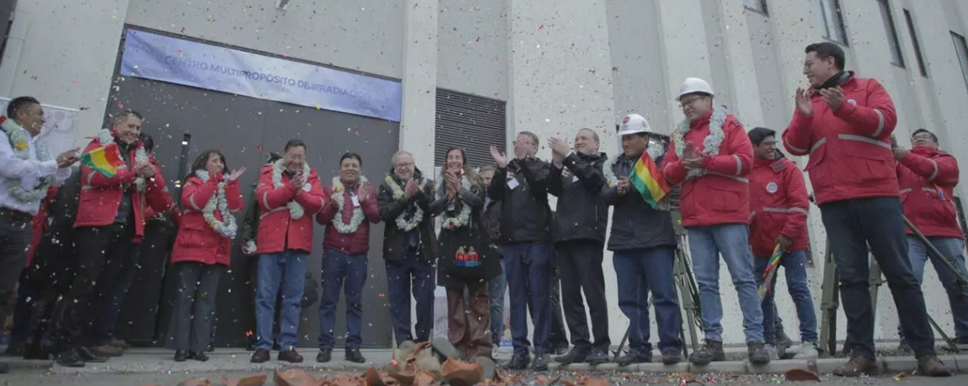 Inauguração da segunda etapa do centro de pesquisa em energia nuclear na Bolívia. El Alto, 25 de outubro de 2023 - Sputnik Brasil, 1920, 25.10.2023