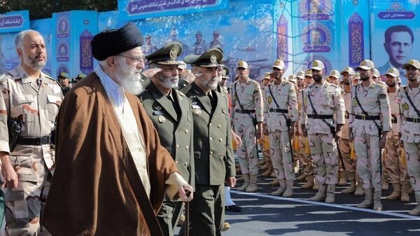 Líder supremo do Irã aiatolá Ali Khamenei, 10 de outubro de 2023 - Sputnik Brasil