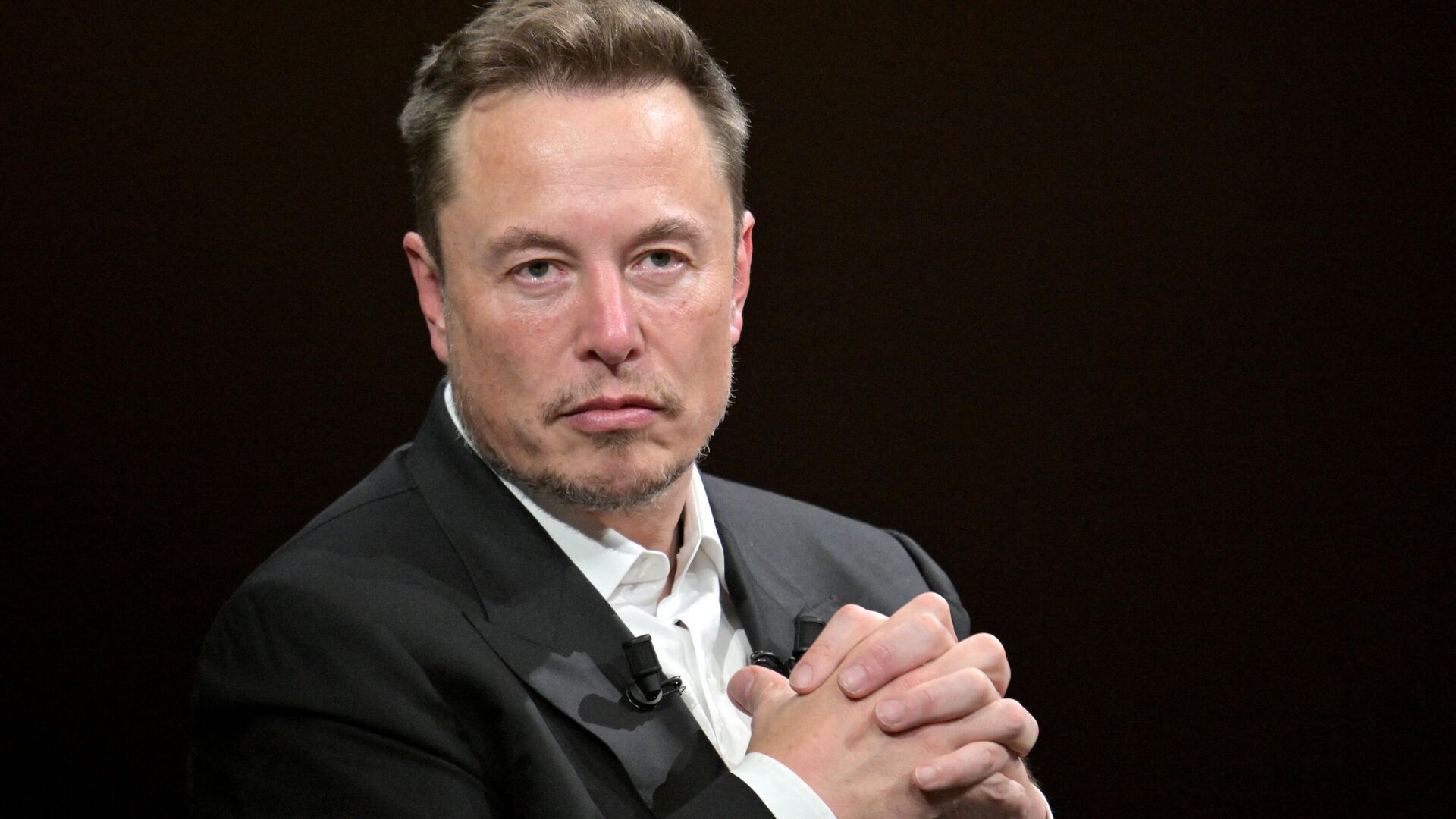 Elon Musk, CEO da SpaceX, X (anteriormente conhecida como Twitter) e da Tesla, fala durante Fvisita à feira de inovação e startups de tecnologia Vivatech no centro de exposições Porte de Versailles, Paris, França, 16 de junho de 2023 - Sputnik Brasil, 1920, 02.11.2023
