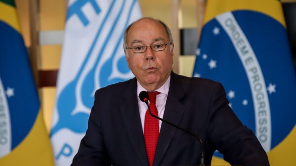 Ministro das Relações Exteriores do Brasil, Mauro Vieira - Sputnik Brasil