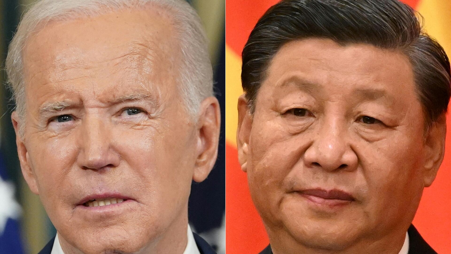 Joe Biden, à esquerda, e Xi Jinping, à direita - Sputnik Brasil, 1920, 14.11.2023