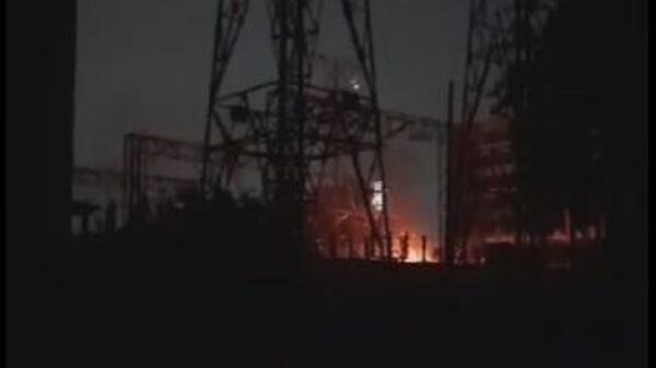 Subestação de energia da light pega fogo em Nova Iguaçu - Sputnik Brasil
