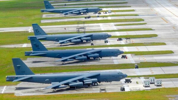 Base aérea dos EUA em Guam - Sputnik Brasil