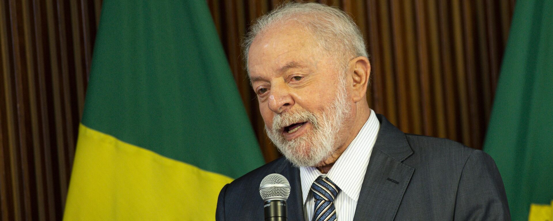 O presidente Luiz Inácio Lula da Silva durante instalação da Comissão Nacional para a Coordenação da Presidência do G20, no Palácio do Planalto. Brasília, 23 de novembro de 2023 - Sputnik Brasil, 1920, 23.11.2023