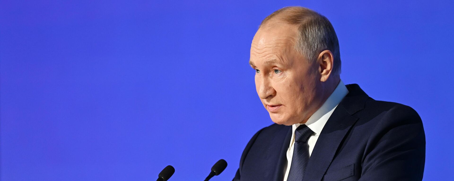 O presidente russo, Vladimir Putin, durante sessão plenária da Jornada da Inteligência Artificial 2023. Moscou, 24 de novembro de 2023 - Sputnik Brasil, 1920, 24.11.2023