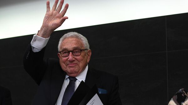 Henry Kissinger no fórum internacional de cientistas e especialistas Leituras de Primakov - Sputnik Brasil
