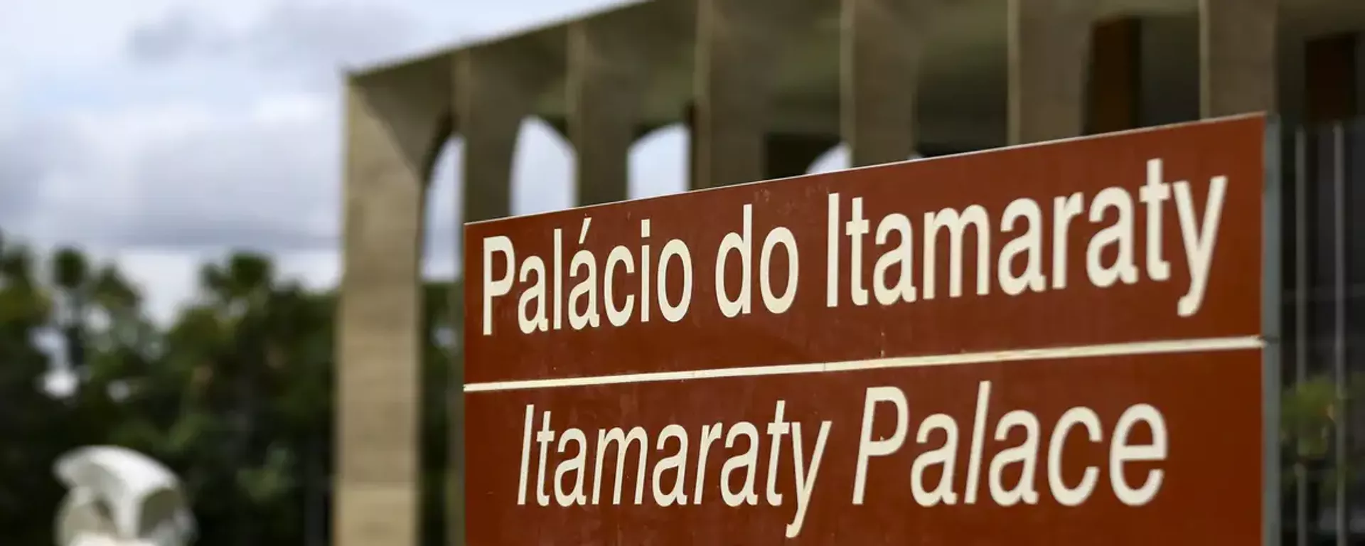 Fachada do Palácio do Itamaraty, sede do Ministério das Relações Exteriores. Brasília - Sputnik Brasil, 1920, 09.01.2024