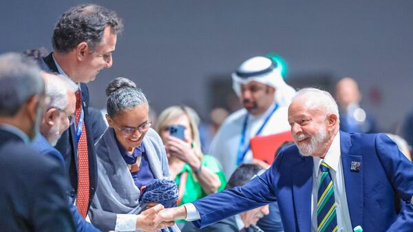 Sessão de abertura da Presidência na 28ª Conferência das Nações Unidas sobre as Mudanças Climáticas de 2023 (COP28). Dubai, 1º de dezembro de 2023 - Sputnik Brasil