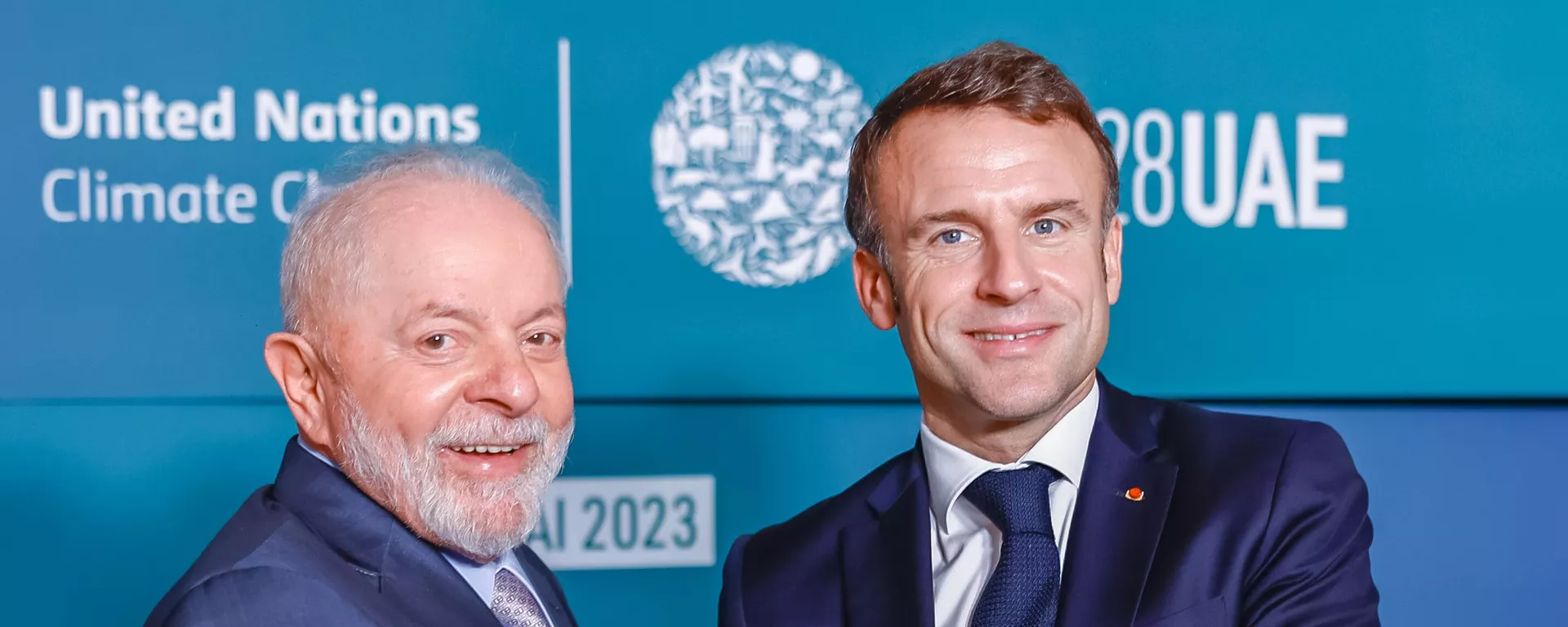 Presidente da República, Luiz Inácio Lula da Silva, durante Reunião com o Presidente da República Francesa, Emmanuel Macron, na Expo Dubai, 2 de dezembro de 2023 - Sputnik Brasil, 1920, 27.03.2024