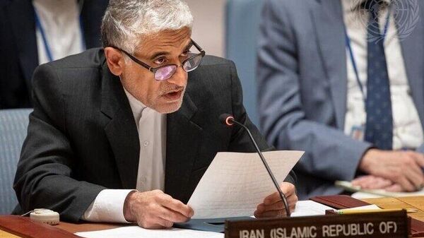Saeed Iravani, enviado do Irã na Organização das Nações Unidas (ONU) - Sputnik Brasil