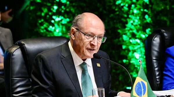 Vice-presidente da República, Geraldo Alckmin, durante a Cúpula do Mercosul. Rio de Janeiro, 6 de dezembro de 2023 - Sputnik Brasil