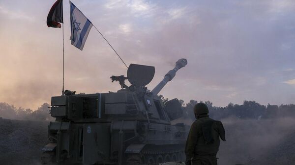 Campanha terrestre das forças de Israel na Faixa de Gaza, em 2 de novembro de 2023 - Sputnik Brasil
