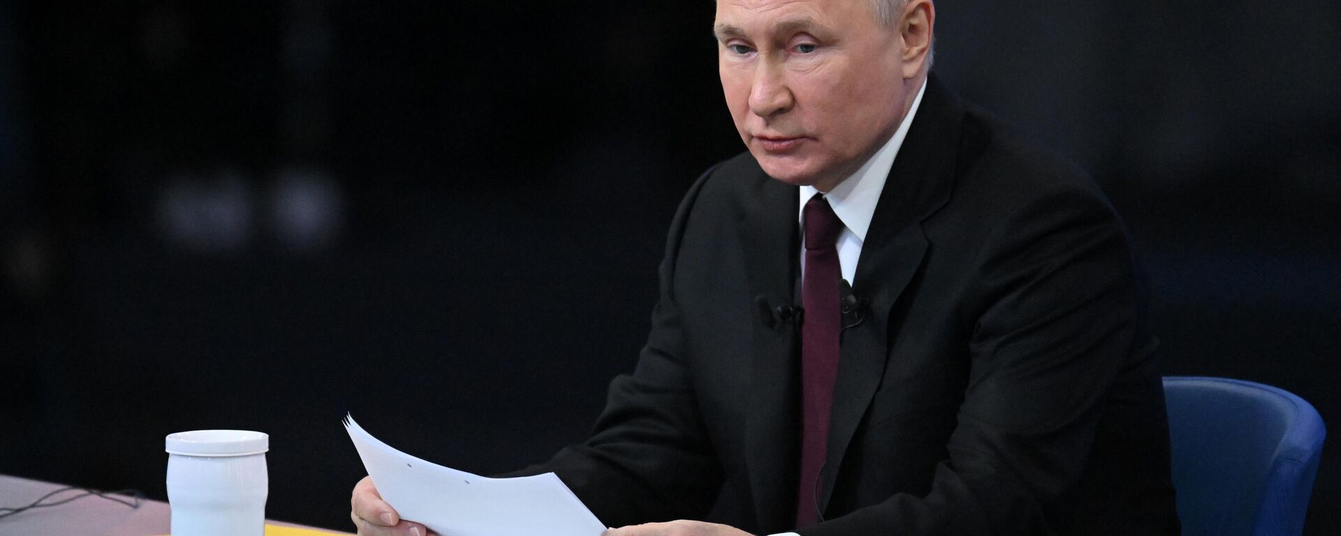 Vladimir Putin na grande conferência de imprensa, Moscou, Rússia, 14 de dezembro de 2023 - Sputnik Brasil, 1920, 31.01.2024