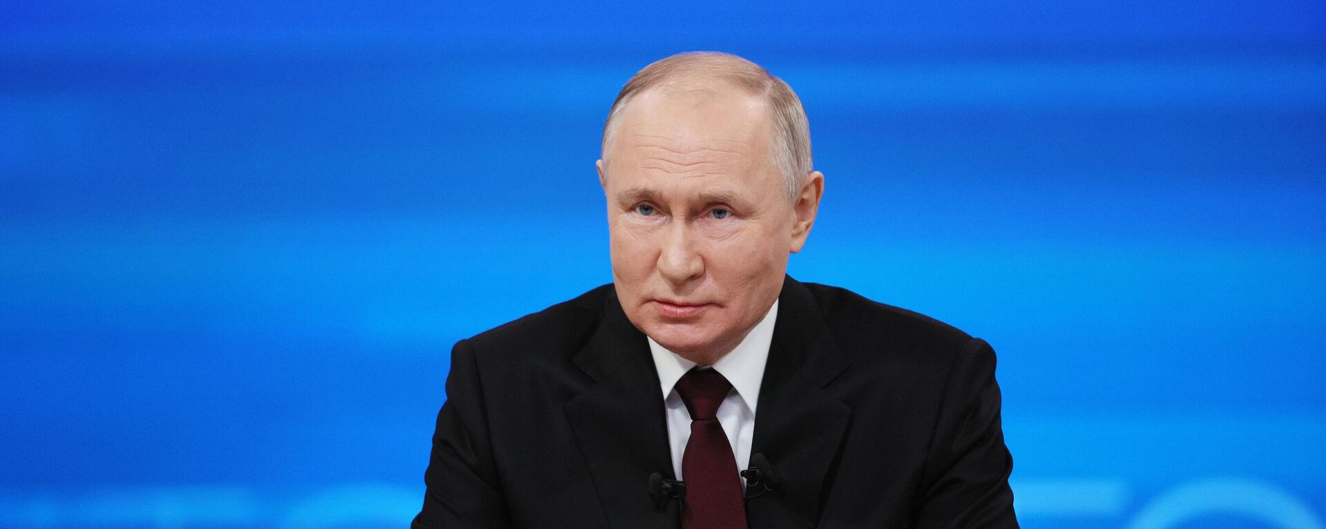 Vladimir Putin na grande conferência de imprensa, Moscou, Rússia, 14 de dezembro de 2023 - Sputnik Brasil, 1920, 14.12.2023