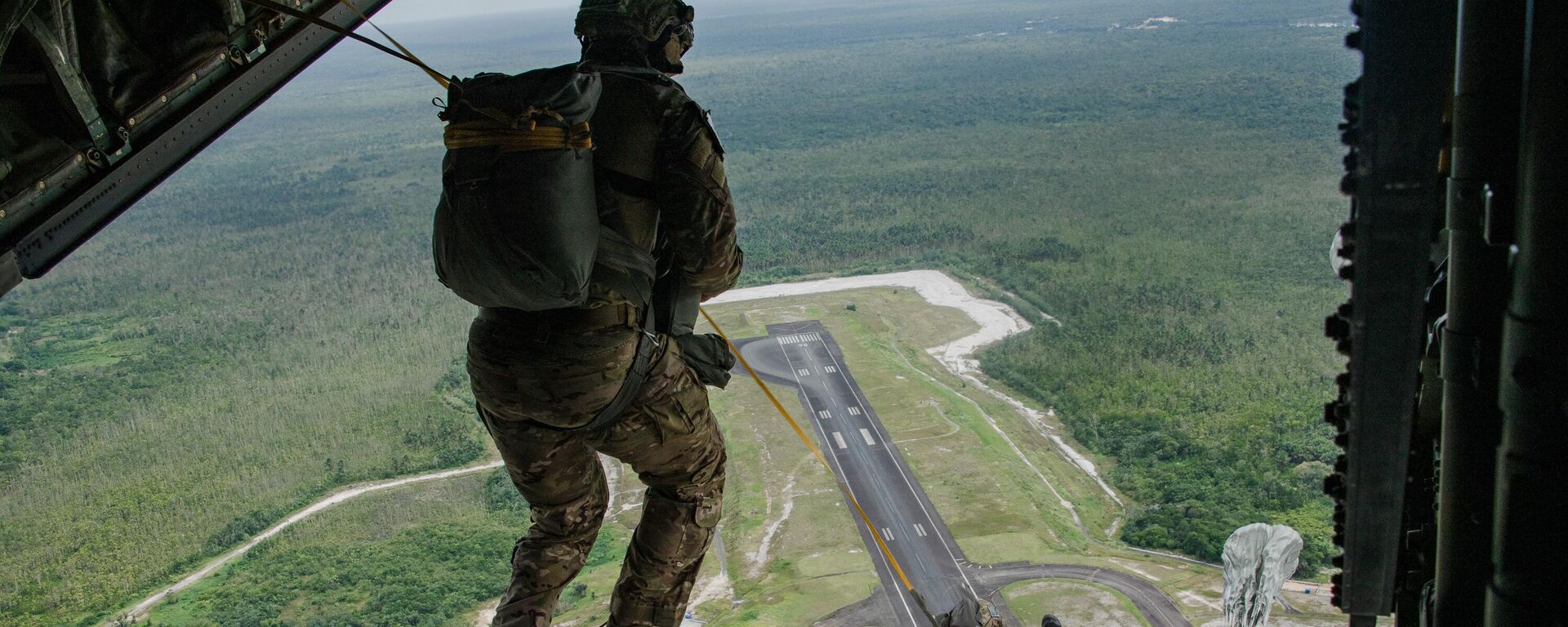 Ala de operações especiais da Guarda Nacional dos EUA realiza o exercício militar Tradewinds 23 na Guiana, em 18 de julho de 2023 - Sputnik Brasil, 1920, 14.12.2023