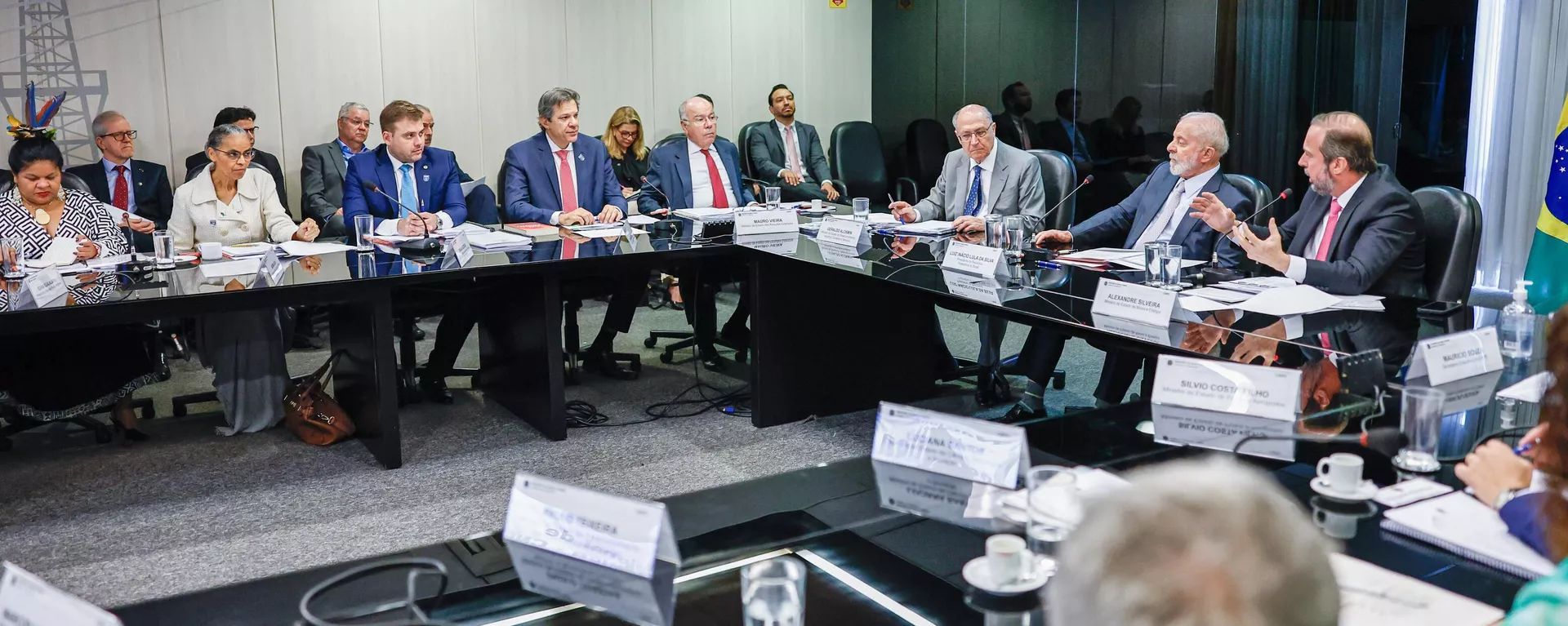 Presidente da República, Luiz Inácio Lula da Silva, durante reunião do Conselho Nacional de Política Energética (CNPE), na sede do Ministério de Minas e Energia. Brasília, 19 de dezembro de 2023 - Sputnik Brasil, 1920, 19.12.2023