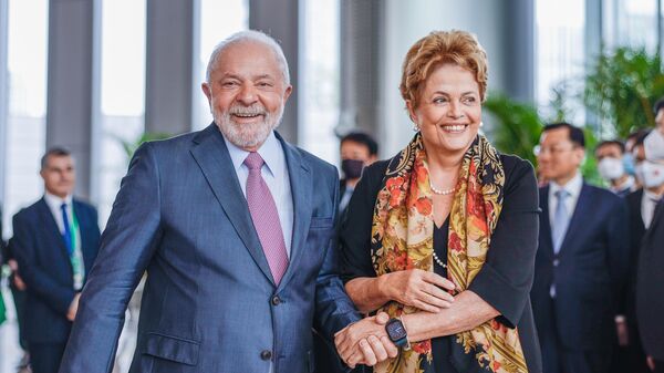 Reunião com a Presidência do Novo Banco de Desenvolvimento (NBD), Dilma Rousseff. Brasília (DF), 14 de março de 2023 - Sputnik Brasil