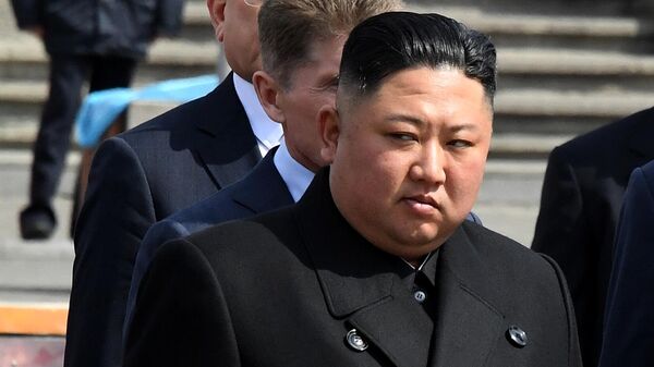 O presidente da Coreia do Norte, Kim Jong-un - Sputnik Brasil