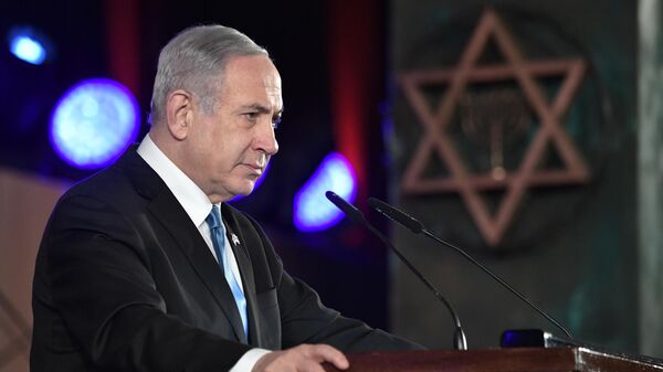 El primer ministro israelí Benjamin Netanyahu  - Sputnik Brasil