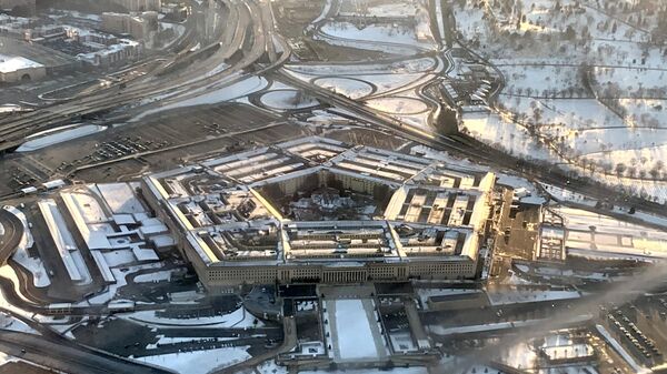 Imagem aérea mostra o Pentágono (Departamento de Defesa dos EUA) em Washington, DC. - Sputnik Brasil