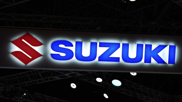Logomarca da Suzuki no Show de Mobilidade do Japão, em 26 de outubro de 2023 - Sputnik Brasil