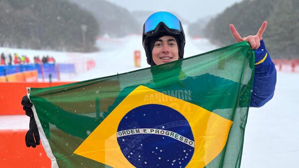 Zion Bethonico conquista primeira medalha do Brasil em jogos de Inverno - Sputnik Brasil