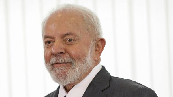 Lula em evento no Palácio Itamaraty para recepcionar o presidente do Paraguai, Santiago Peña. Brasília (DF), 15 de janeiro de 2024 - Sputnik Brasil