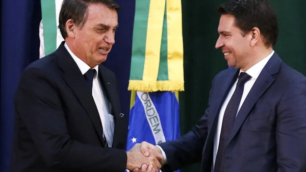 Ramagem e Bolsonaro - Sputnik Brasil