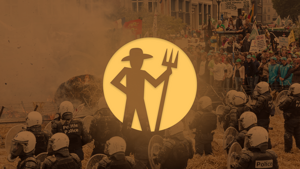 Revolta agrícola: como ruralistas da UE lutam por seus direitos - Sputnik Brasil