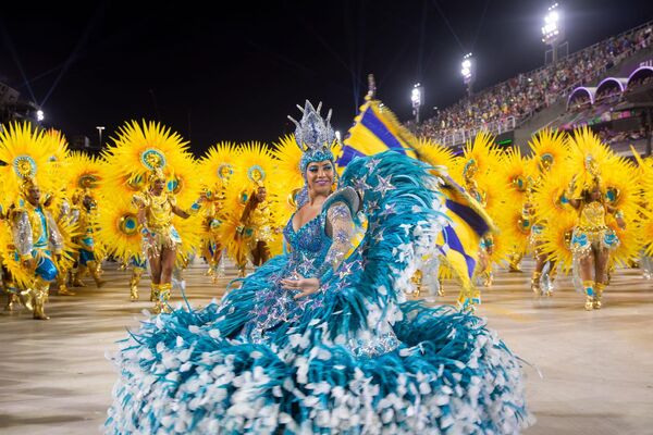 Desfile da Unidos da Tijuca no Carnaval da Sapucaí - Sputnik Brasil